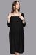 Fontana linen dress black 42