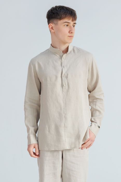 Lincoln linen shirt beige 46