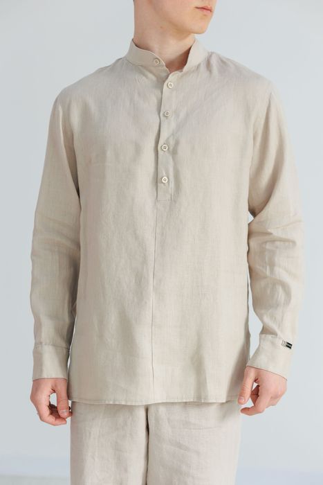 Lincoln linen shirt beige 46