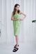 Livorno linen dress light green 42