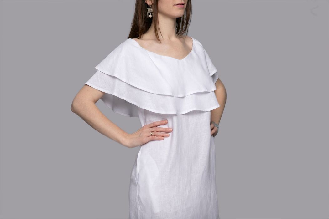 Mesa linen dress