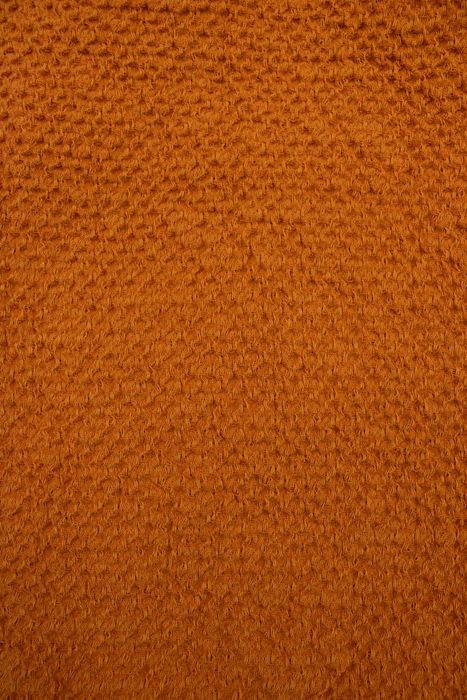 Linen bath towel Souffle carrot 150x80