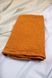 Linen bath towel Souffle carrot 150x80