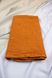 Linen bath towel Souffle carrot 150x80