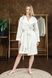 Bari linen robe white 42