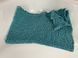 Waffle linen bath towel turquoise 50x70