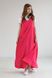 Greensboro linen dress fuchsia 42